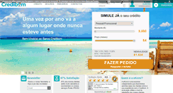 Desktop Screenshot of credibom.pt