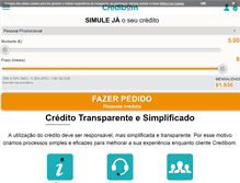 Tablet Screenshot of credibom.pt